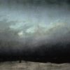 Bericht zu Caspar David Friedrichs Werken “Der Mönch am Meer” und “Abtei im Eichwald” Caspar David Friedrich "Der Mönch am Meer" 171 x 110 cm
